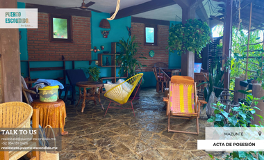 Encantadora Propiedad Boutique en Mazunte