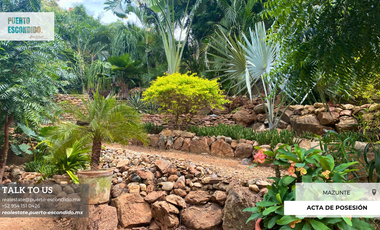 Encantadora Propiedad Boutique en Mazunte