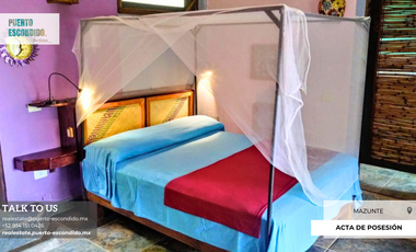 Encantadora Propiedad Boutique en Mazunte