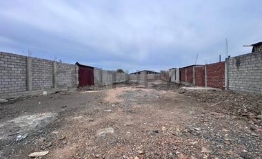 EAJB ALQUILER DE TERRENO INDUSTRIAL DE 1400 M2 EN DURAN