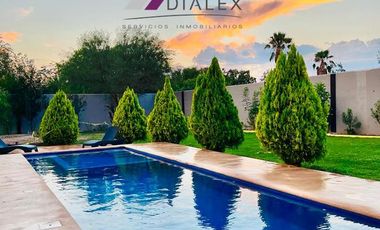 EN VENTA QUINTA EN SALINAS VICTORIA - 3000 m2 de terreno, 552 m2 de construcción