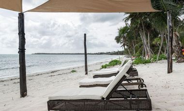 Casa frente al mar cerca de Tulum.