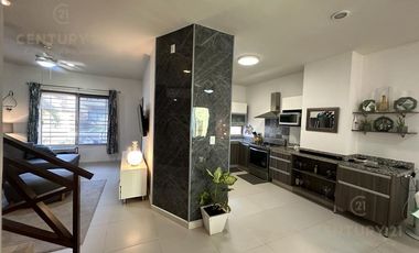 Hermosa Casa en Venta Amueblada en  Alegranza 4h/4.5b Playa del Carmen  P4176