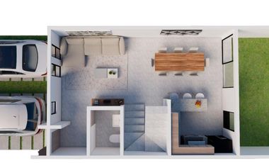 Venta de Casa nueva en San Mateo Atenco, Villas Margarita 2