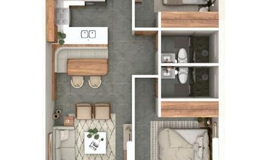 Departamento en Rincón del cielo