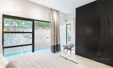 Venta hermosa casa 4 recamaras en Aldea Zama Premium Tulum P4005