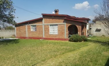Nave Industrial con casa habitación - Santa Cruz Chignahuapan Lerma