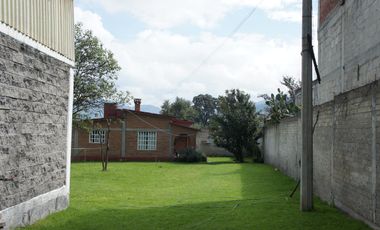 Nave Industrial con casa habitación - Santa Cruz Chignahuapan Lerma