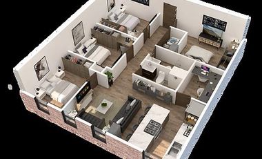 DEPARTAMENTO EN VENTA zona tec COLONIA MEXICO MONTERREY