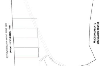Terreno PROL. AMSTERDAM - R E N T A  (FR)