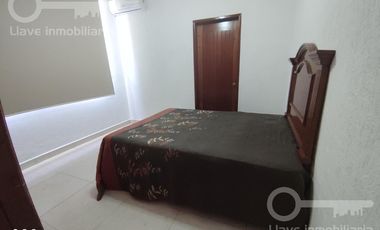 Departamento amueblado en renta ubicado en calle Chihuahua, Col. Petrolera, en Coatzacoalcos, Veracruz.
