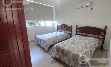 Departamento amueblado en renta ubicado en calle Chihuahua, Col. Petrolera, en Coatzacoalcos, Veracruz.