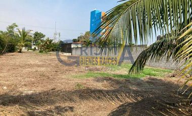 TERRENO EN RENTA SOBRE BOULEVARD A LA PLAYA FRENTE AL RÍO
