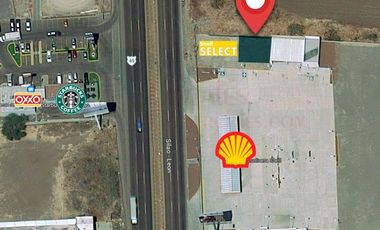 TERRENO EN RENTA GASOLINERA SILAO - LEÓN, 211 M2