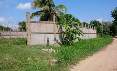 Renta de Terreno de 1250 m2 en calle 18 de Marzo, Col. Estero del Pantano, Cosoleacaque, Ver.