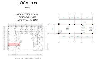 Local en renta en Plaza Punto Laguna. Towers, Mall and Hotel