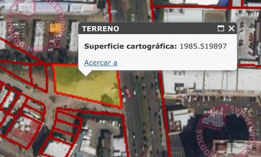 Terreno Comercial en Renta Av. Mahatma Gandhi, Villa Jardín, Ags.