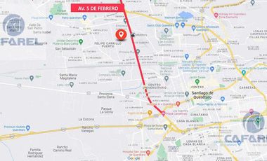 Oportunidad! TERRENO EN RENTA EN CARRILLO CERCA DE AV. 5 DE FEBRERO (MG)
