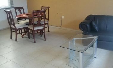 Departamento Amueblado en Fco. Mujica, Col. Puerto México