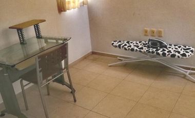 Departamento Amueblado en Fco. Mujica, Col. Puerto México