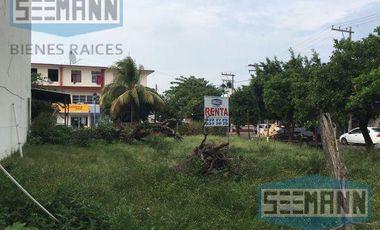 Terreno en renta en Hidalgo   Esq. Canales Boca del Río  Veracruz