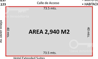 Excelente Terreno comercial en Venta, Javier Anaya, Santa Rosa