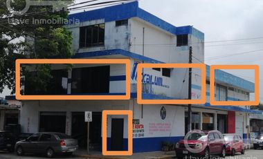 Primer Nivel de Edificio comercial en Renta, Colonia Centro.