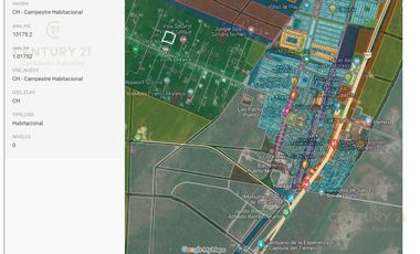 Venta de Terreno de 2,448 M2 con Uso de Suelo Habitacional, Puerto Morelos C3190