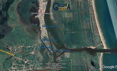 TERRENO EN VENTA EN TAMIAHUA EN COL. ESTERO DE MILPAS