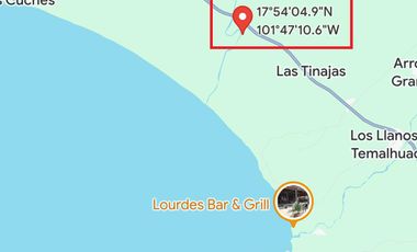 Terreno en venta en Chutla, muy cerca de Zihuatanejo-Guerrero