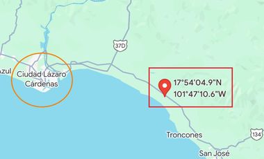 Terreno en venta en Chutla, muy cerca de Zihuatanejo-Guerrero