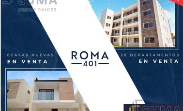 Departamento en Venta en Col. Roma, Tampico Tamaulipas.