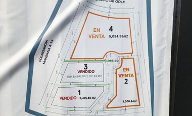 Terreno en Venta Campo de Golf en Club de Golf Tres Marías
