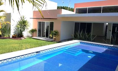 Venta de Casa de  Un Nivel estilo Minimalista en  Parques Sumiya, Jiutepec Morelos