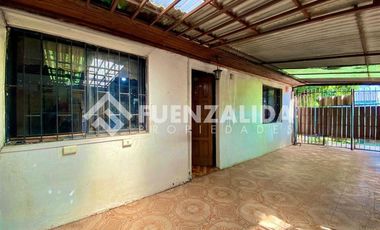 Casa en Venta en Díaz Sagredo/ Huérfanos