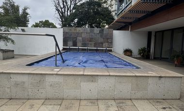 DEPARTAMENTO EN VENTA EN EL COUNTRY CON ALBERCA PROPIA