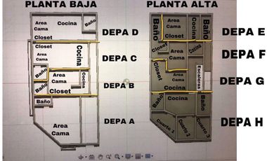 Casa con mini departamentos