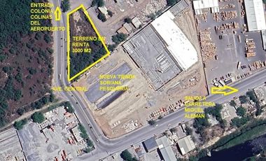 Terreno en Renta en Colinas del Aeropuerto, Pesquería, N.L.