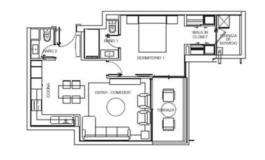 Candelaria/Brown - Departamento - Venta