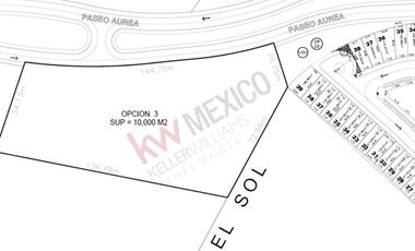 ¡Se ofrece Terreno en renta en Paseo Aurea, una zona en amplio crecimiento al norte de Torreón!