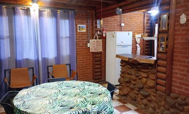 Cabaña rústica pax/4 alquiler temporario 2025