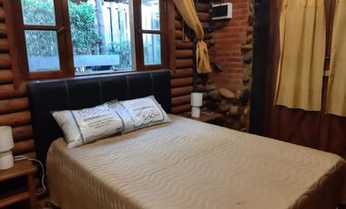Cabaña rustica pax/6 alquiler temporario 2025