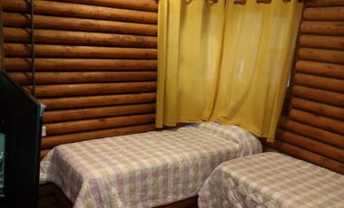 Cabaña rustica pax/6 alquiler temporario 2025