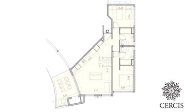 Departamento en venta en Pinamar, Ostende