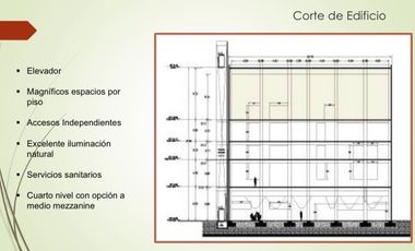 Renta Oficina 202m2, Vallejo, Azcapotzalco- ACONDICIONADA