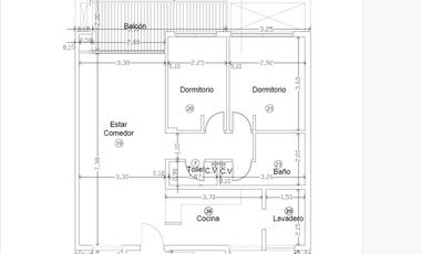 41 e/5y6 - Departamento con terraza privada