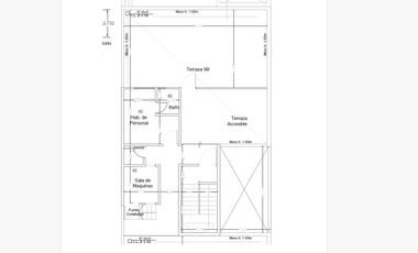 41 e/5y6 - Departamento con terraza privada