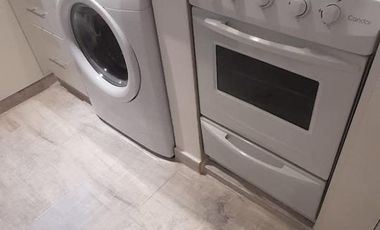 Departamento en  1 Amb a nuevo amueblado. Excelente zona, patio y terraza. Alquiler Temporario
