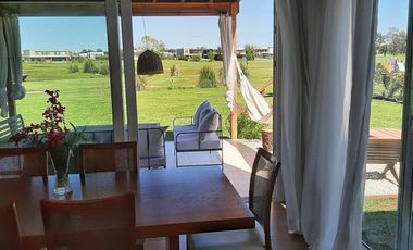 El Cantón . Golf | Alquiler temporario | Muy linda casa con vista al golf