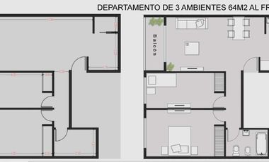 VENTA DEPARTAMENTO 2 AMBIENTES LANUS OESTE